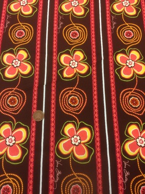 Benartex - Blumenstreifen - Kessler - 100% Baumwolle - Patchwork Steppstoff