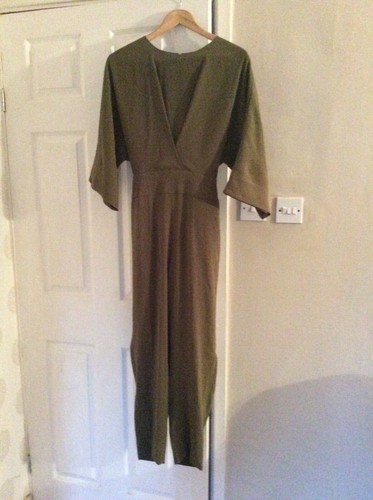 Ted Baker Green Hemla Olive Jumpsuit 
