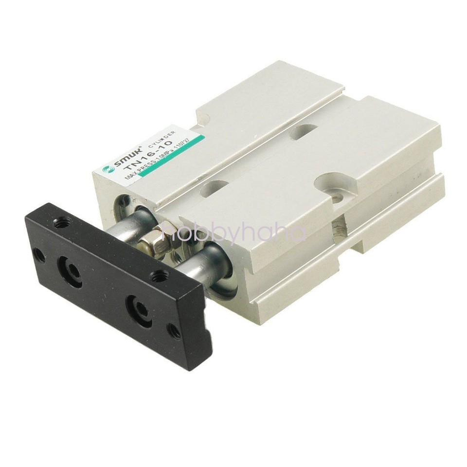 Cilindro pneumatico serie TN16 Alesaggio 16mm Cilindri compatti a doppia azione con corsa 5/10/20/30/40/50/60/70/75/80/90/100/200/300mm Miglioramento delle prestazioni di tenuta(TN16x10