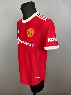 【US規格】希少 MANCHESTER UNITED サッカーシャツ レッド M 789676b0e7a1.jpg?width=3840&
