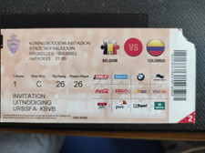 Ticket Belgien - Kolumbien  14.11.2013