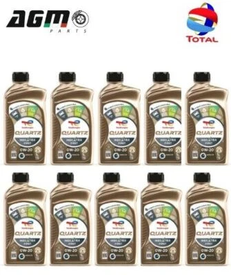 Huile de Moteur 10 Litres total quartz Connexion Xtra First 0W20 Acea C5 PSA - Photo 1/4