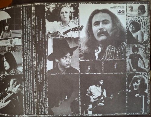 Crosby, Stills, Nash & Young- Deja Vu G/F 1970 Stereo Aussie 10 Trk 12"LP VG+/EX - Picture 2 of 2