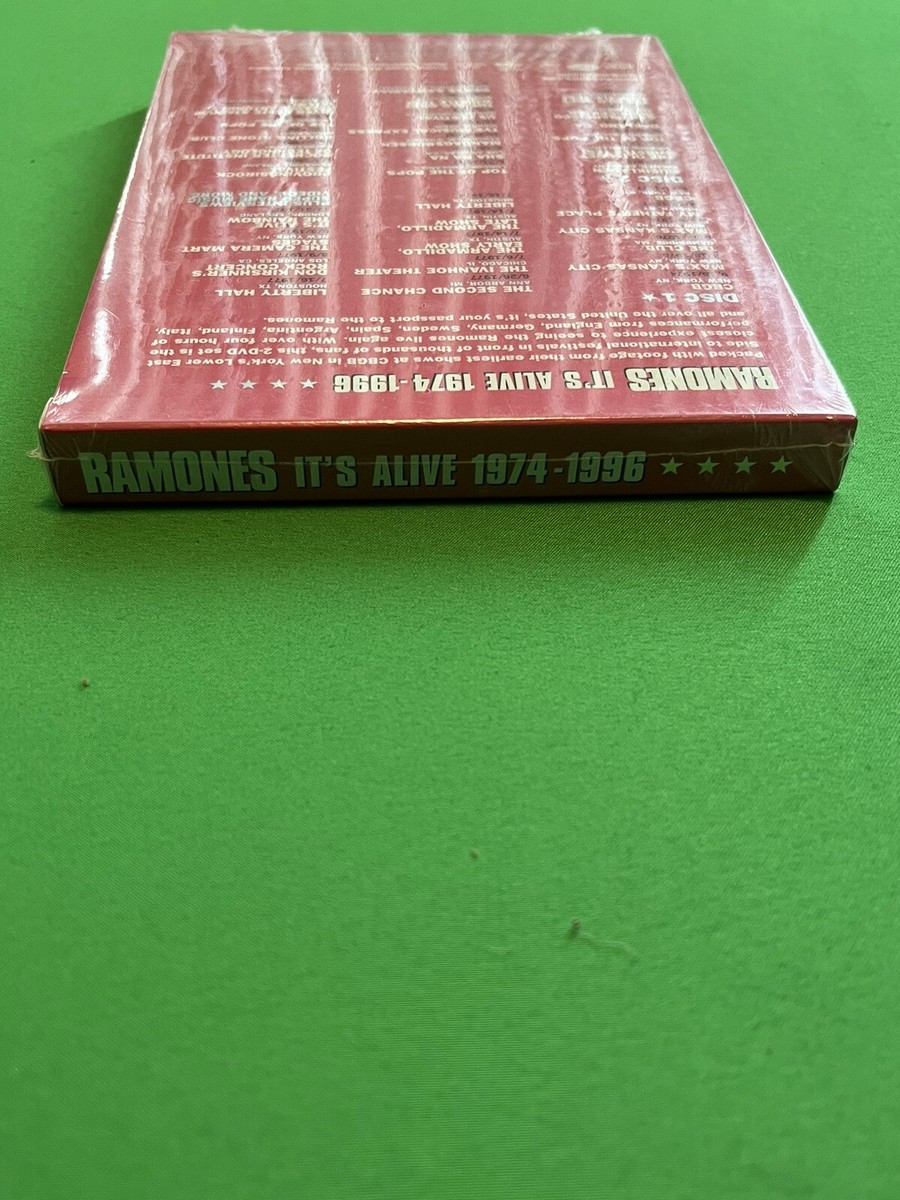 Ramones - Its Alive 1974-1996 (DVD, 2007, 2-Disc Set) for