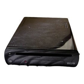 Nintendo Wii U 32GB WUP-101(01)/010 Console/Gamepad Black Working from japan F/S