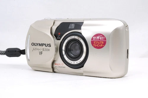[NEAR MINT] Olympus μ mju ii Zoom VF Point & Shoot 35mm Film From Japan