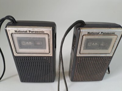 Vintage 2 Radio National Panasonic R 1019 As-Is For Repair | eBay