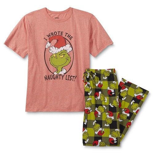 The Grinch Christmas Pajamas Size 