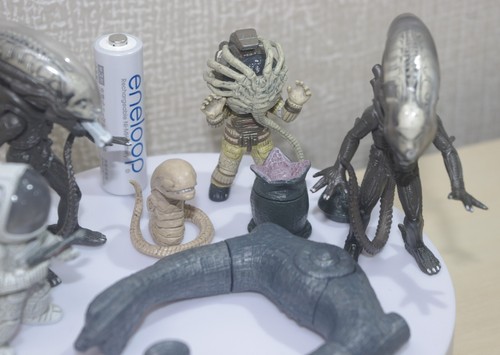 ALIEN ( 1979 ) LV-426 derelict ship # Complete 5 Types Deformation Figures # - Picture 8 of 12