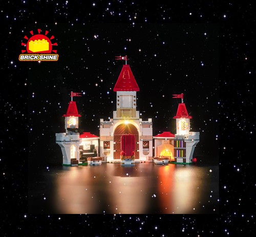 Brick Shine - Kit lumière pour Lego Battle with Roy at Peach's Castle 71435 (NEUF) - Photo 3/8