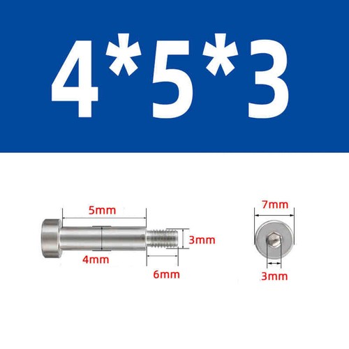 304 Stainless Steel Round Head Hexagonal High Limit Step Screw M2.5 M3 - M8 M10 - Picture 30 of 135