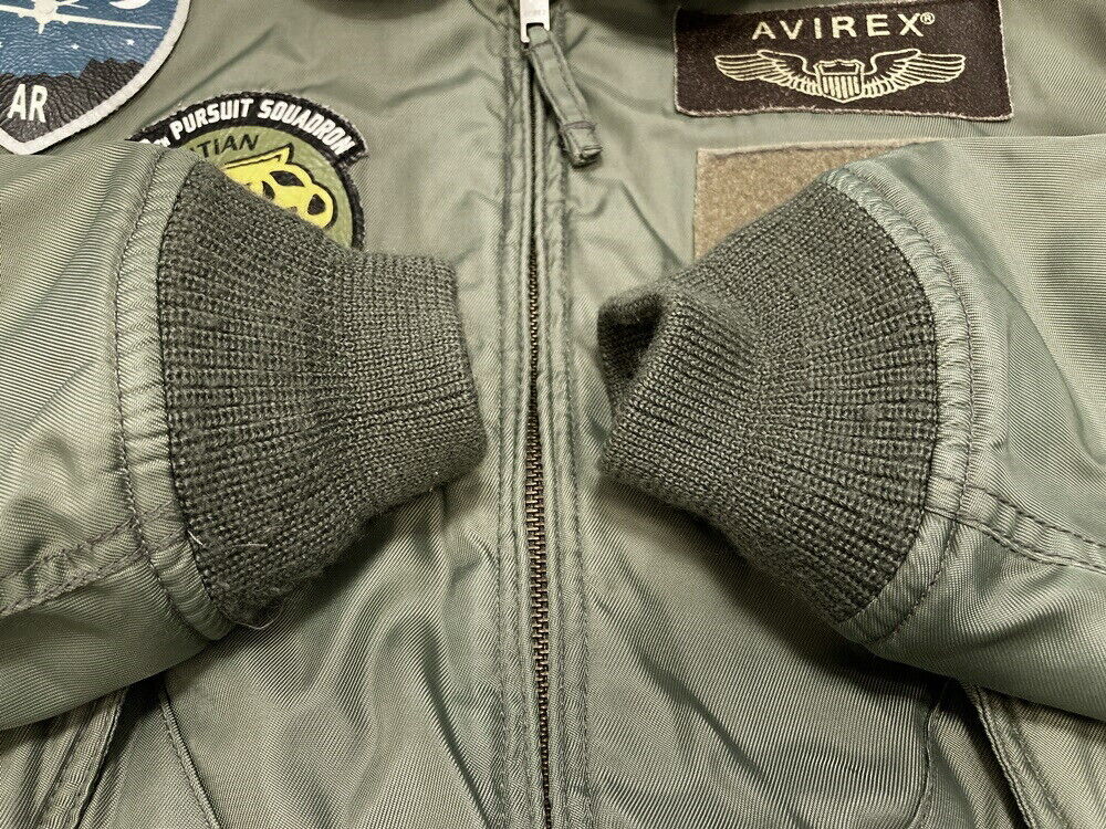 Avirex CWU45P Top Gun Jacket XL Nylon 100% Flight Bomber Avirex CWU45P Top Gun Jacket XL Nylon 100% Flight Bomber