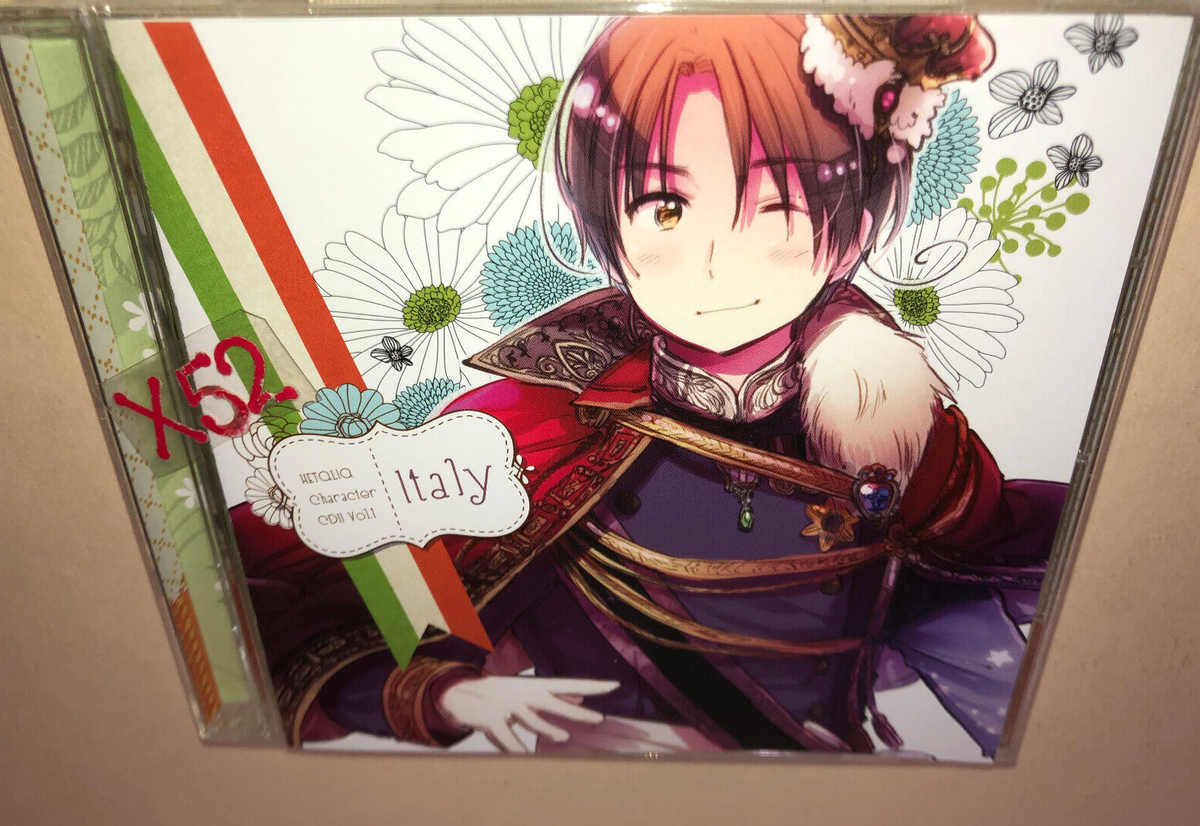 「ヘタリア Axis Powers」キャラクターCD2 Vol.1~8＋親分CD Hetalia Axis Powers Character CD II Vol 1 Italy w BONUS