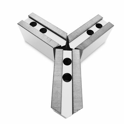 Set Mascella Tornio CNC 8"" 4.724"" HT Kitagawa B208 Punto Acciaio - Foto 12