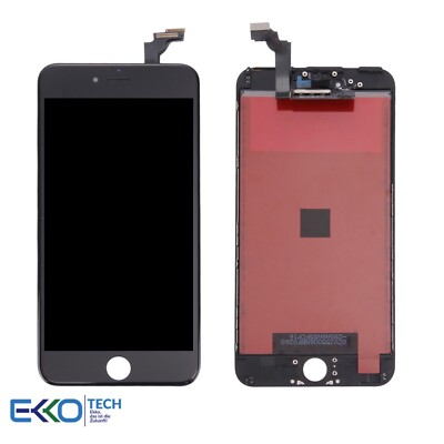   Display für iPhone 6 Plus LCD mit RETINA Glas Front Scheibe Bildschirm Black  