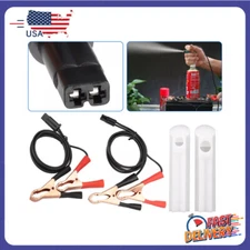 Universal Fuel Injector Tool & Nozzle Flush Cleaner Adapter DIY Set Cleaning