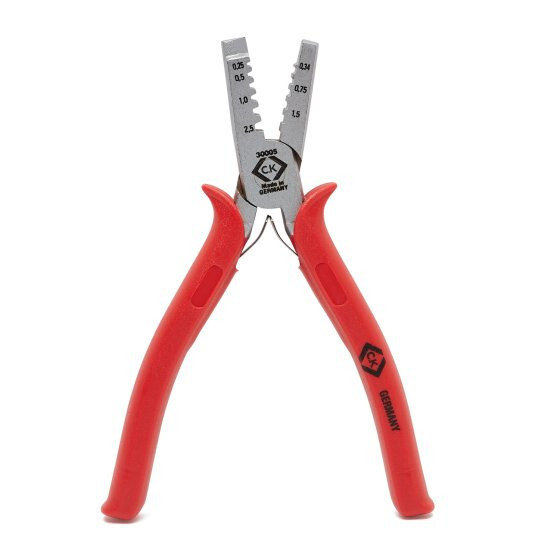 CK Tools Crimping Pliers For Small Ferrules 0.25 - 2.5mm 145mm 430005