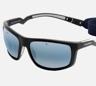 Vuarnet Sunglasses VL230300110636 VL2303 ALL PEAKS 2303 Bk + Blue Polarlynx PLZD