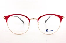 Zeiss Blue Light Blocking Computer Reading Glasses Lens Style9 290-S Wine Women