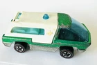 Hot Wheels Redline 1970 Heavyweights Ambulance HK Green with Dark Interior