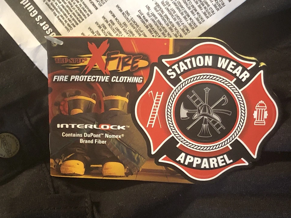 Tru Spec Mens 28xUnhemmed Flame Resistant Interlock Black Pants -NWT - Image 3 of 4