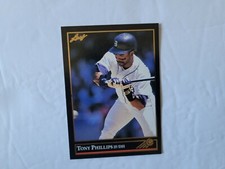 TONY PHILLIPS CARDS Your Pick TOPPS Fleer Donruss Leaf Score 1984 rookie to 1994