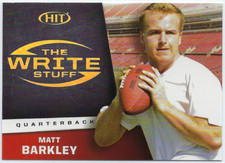 2013 SAGE Matt Barkley #WS2 Rookie RC Football Eagles Free Shipping EX/NM