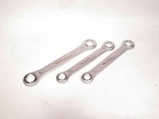 Ratcheting Box Wrench Set of 3 New Old Stock Indestro Brand  0704/705/708