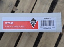 Tough Guy 2VE85B Porte d'accès standard blanc 18x18 Grainger Made In Canada 18"