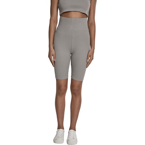 UrbanClassics Cycle Shorts Ladies High Waist Damen Leggins Knielang 80er XS-5XL - Picture 31 of 80