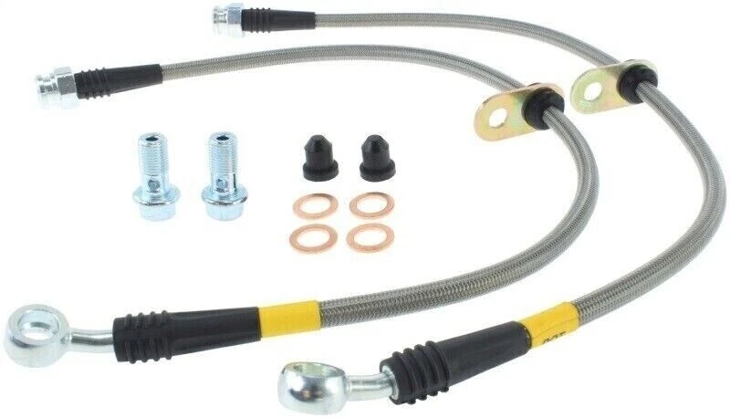 Kit de línea de freno trasero de acero inoxidable StopTech 950.40502 para Acura/Honda Foto 3 de 4
