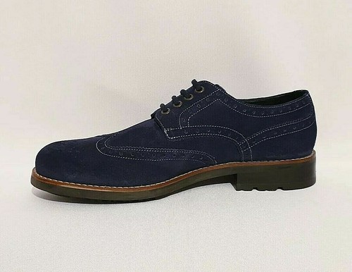 Genuine Leather Brogues Shoes Mens 