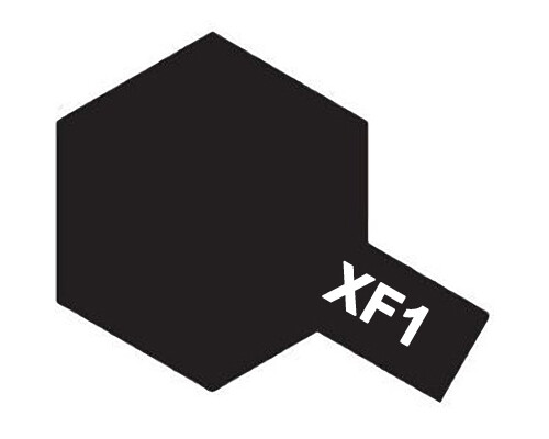 XF1 Flat Black XF01 - tamiya modellismo foto 2