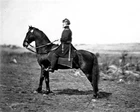 New 8x10 Civil War Photo: Union - Federal General Marsena R. Patrick on Horse