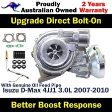 Turbo Pros Upgrade Billet Turbo+Oil Feed Pipe For Isuzu D-Max 4JJ1 3.0L