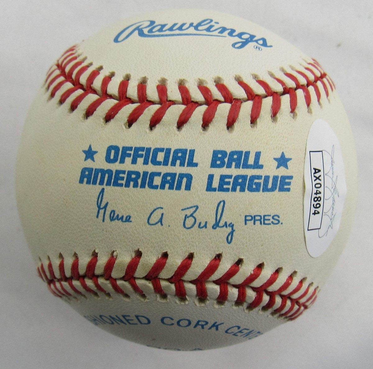 Jim Turner Signed Rawlings Baseball JSA AX04894 | eBay