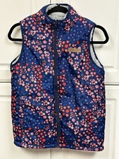 Girls Vest Size 14/16 Worn Once Floral Lined