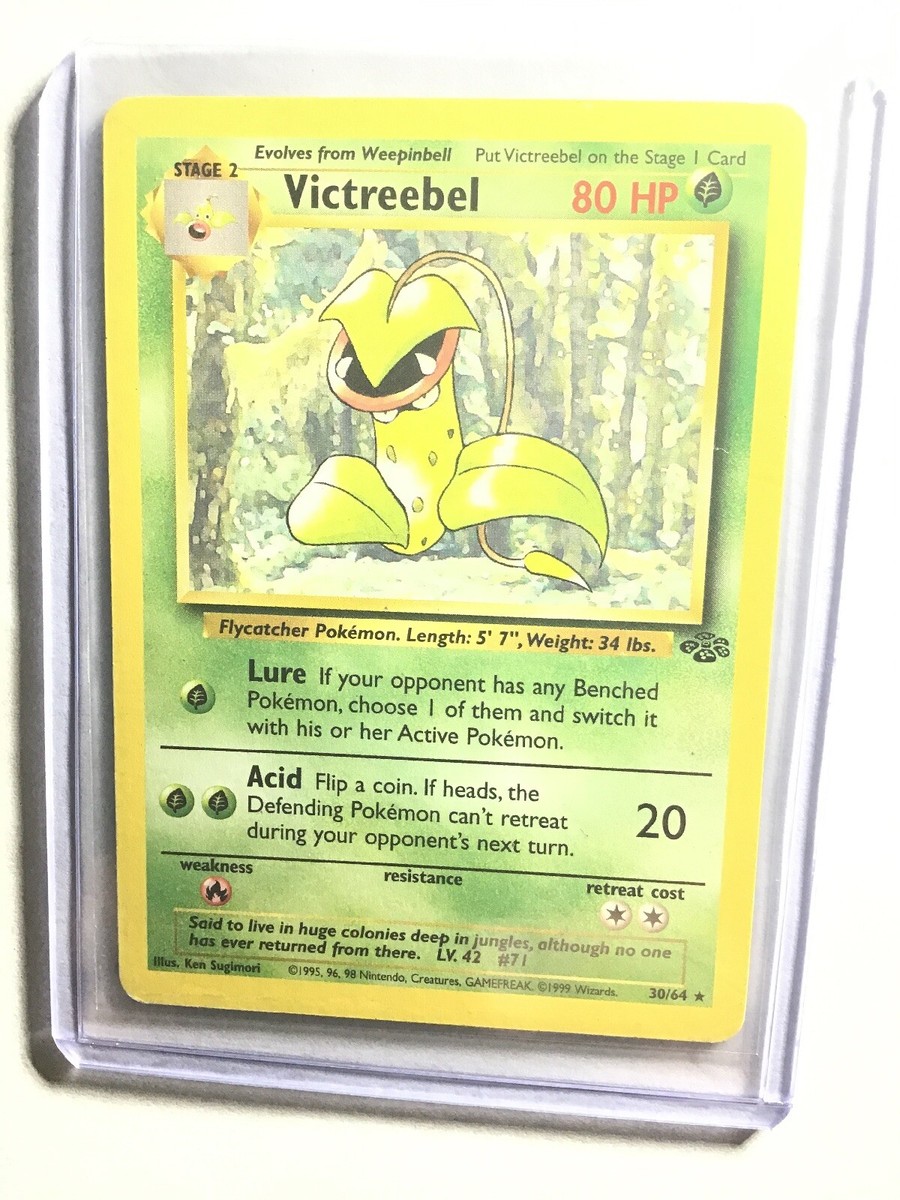 1995 victreebel pokemon card value Victreebel - 14/64 - Holo - Jungle - 1st edition