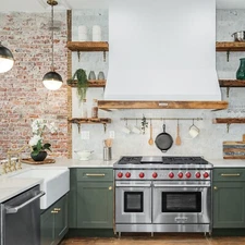 HEAVY-DUTY Solid Reclaimed Wood Shelf, comes with Pipe brackets