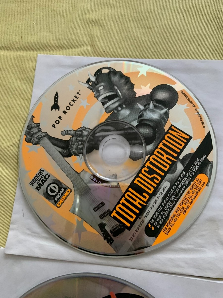6 X PC Game CD-ROM Disc vintage computer Video game 1997-1998
