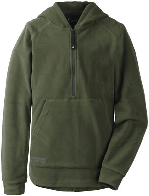 Didriksons Hooded Sweater Bonn Boy's Youth Sweater Dark Green