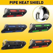 Fits Honda CRF450R 2002-20 CRF450X 2005-2020 Blue Pipe Shield Heat Guard Cover K