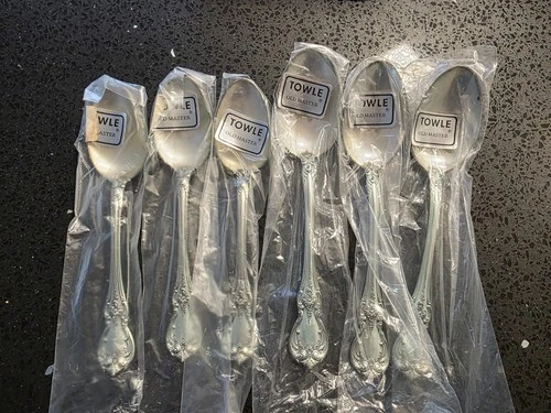 Brand New! Old Master by Towle 925 Sterling Silver 3 Teaspoons & 3 Tablespoons