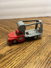 Vintage 1950s Japan Tru Mix Cement Mixer Tin Friction Truck Toy