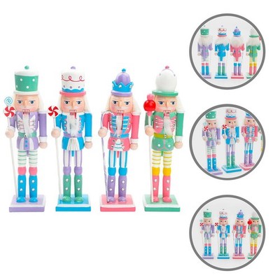 4 Pcs Nussknacker Soldat Nussknacker-dekoration Nussknackerfiguren