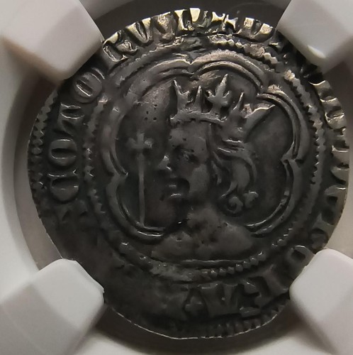 SCOTLAND DAVID II Halfgroat or Twopence (1357-1367)