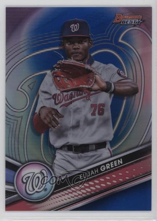 2022 Bowman's Best Top Prospects Blue Refractor 71/150 Elijah Green #TP-29 ka6