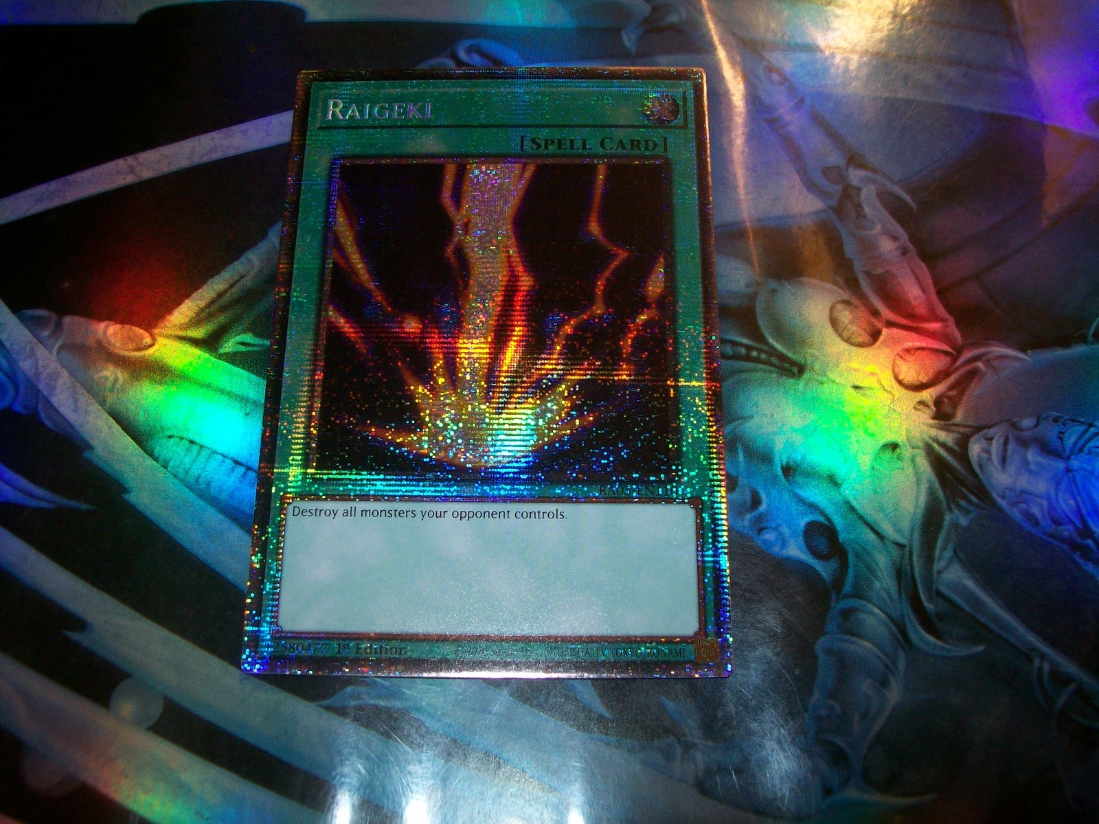 Raigeki 1st Edition Starlight Rare RA05-EN110 Yu-Gi-Oh!