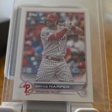 Topps 2022 Series 1 Base Set Bryce Harper #250 Philadelphia Phillies Mini!!!
