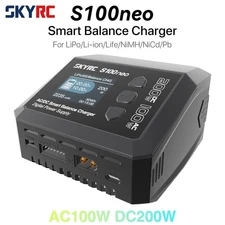 SkyRC S100neo Balance Charger AC/DC 12A Smart LiPo Battery RC Charger Discharger